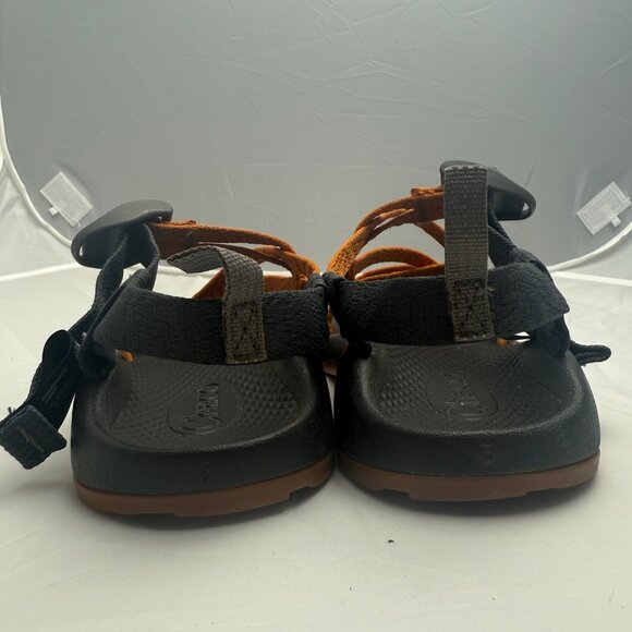 Chaco Z Volv 2 Womens Outdoor Sandals Size 5 Adjustable Black/Orange - Picture 9 of 15